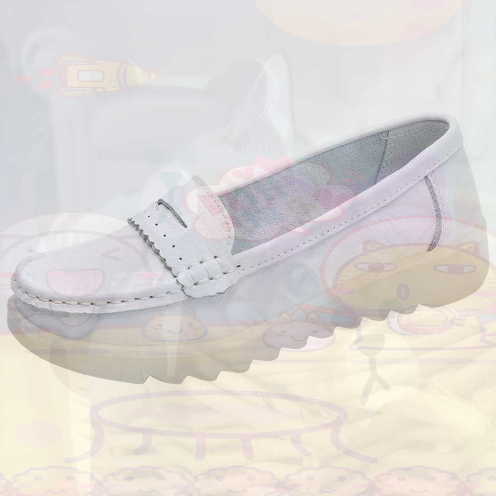 Women Shoes Brown Colour - Moccasin Driving Teenage Sneakers Skateboarding Women's