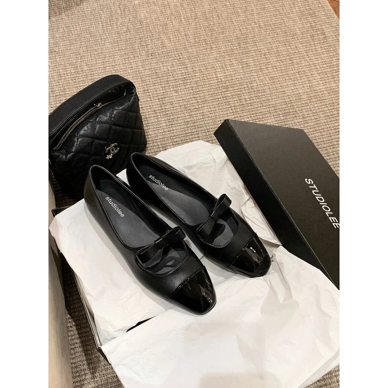 Women Shoes Heels - 2026Sheepskin Flat Bottom Janes Women's Shoes