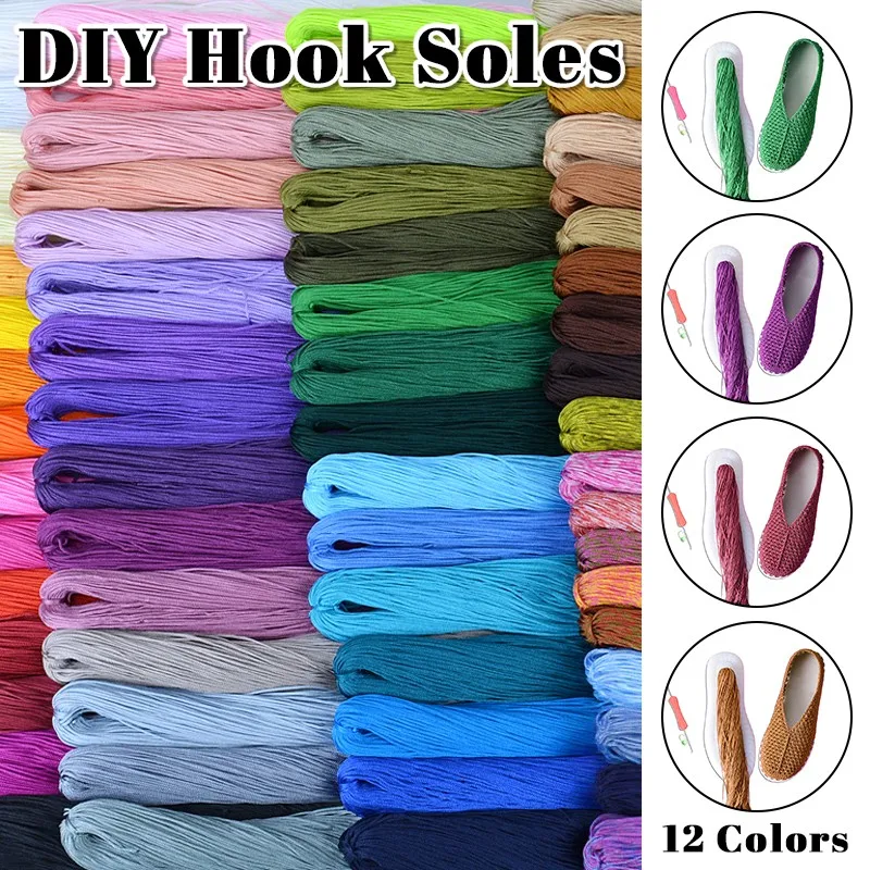 Women'S Shoes Hands Free - Handwoven DIY Shoes Crocheted Material Summer
