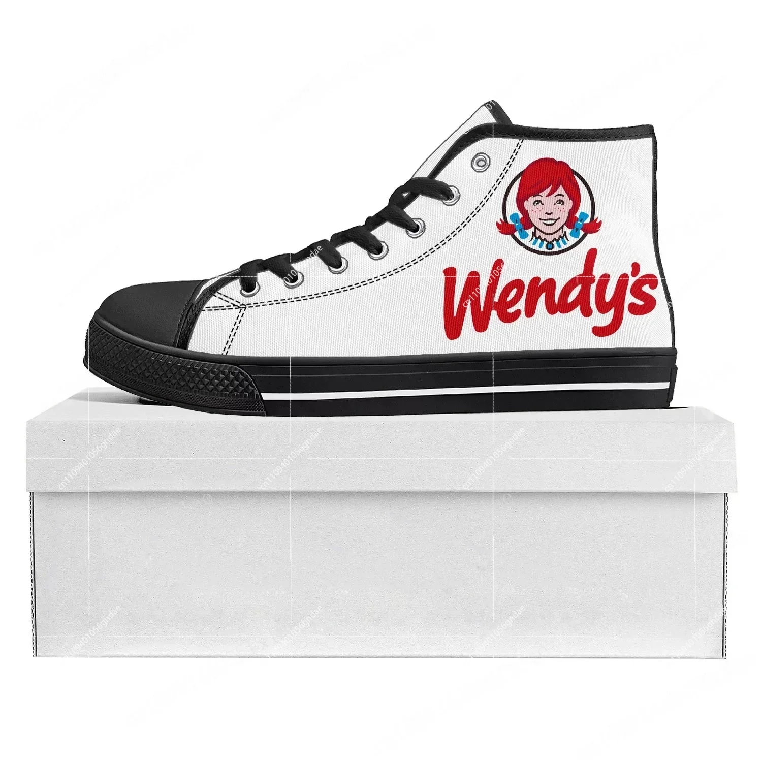 Women Shoes Logo - New Wendys Fast Food Restaurant Logo