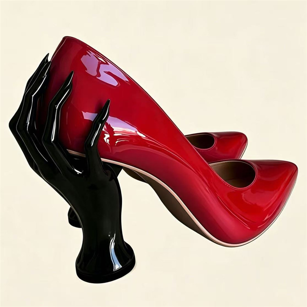 2026 New Women Red Patent Leat - огляд і ціна Women'S Shoes Hands Free