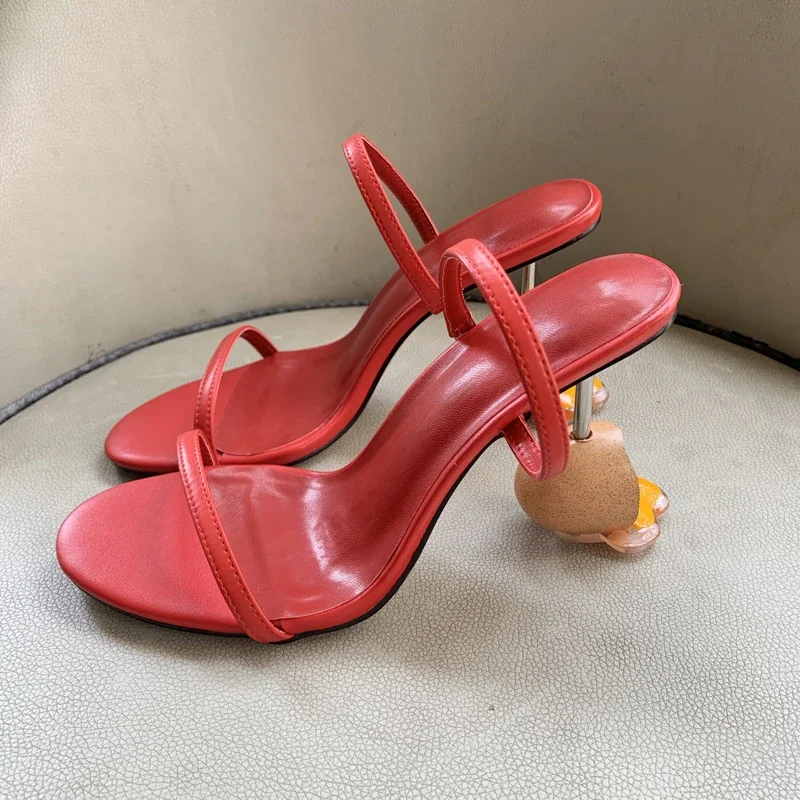 Summer Strappy Sandals Open To - огляд і ціна Strappy Heeled Sandals