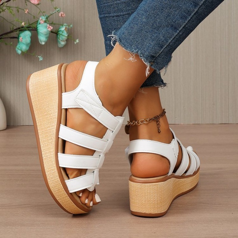 Women's Gladiator Sandals Open - огляд і ціна Strappy Heeled Sandals