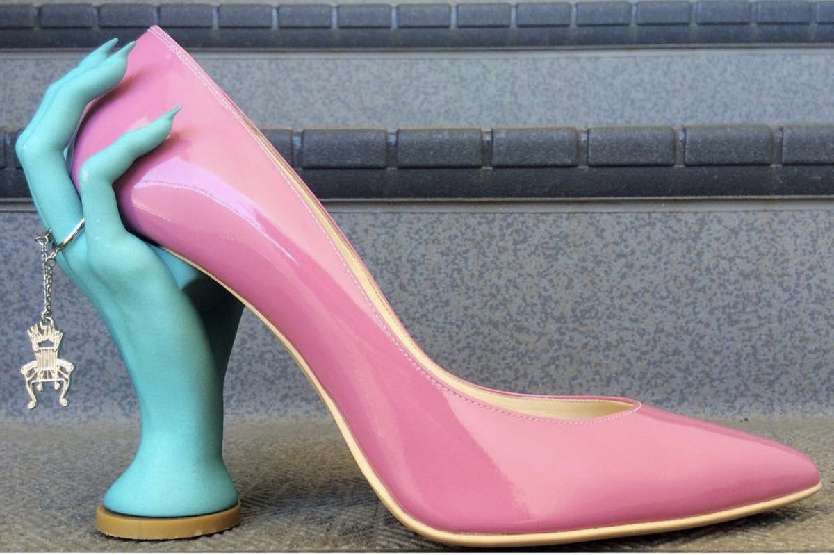 Punk Style Pointed Toe Hallowe - огляд і ціна Women'S Shoes Hands Free