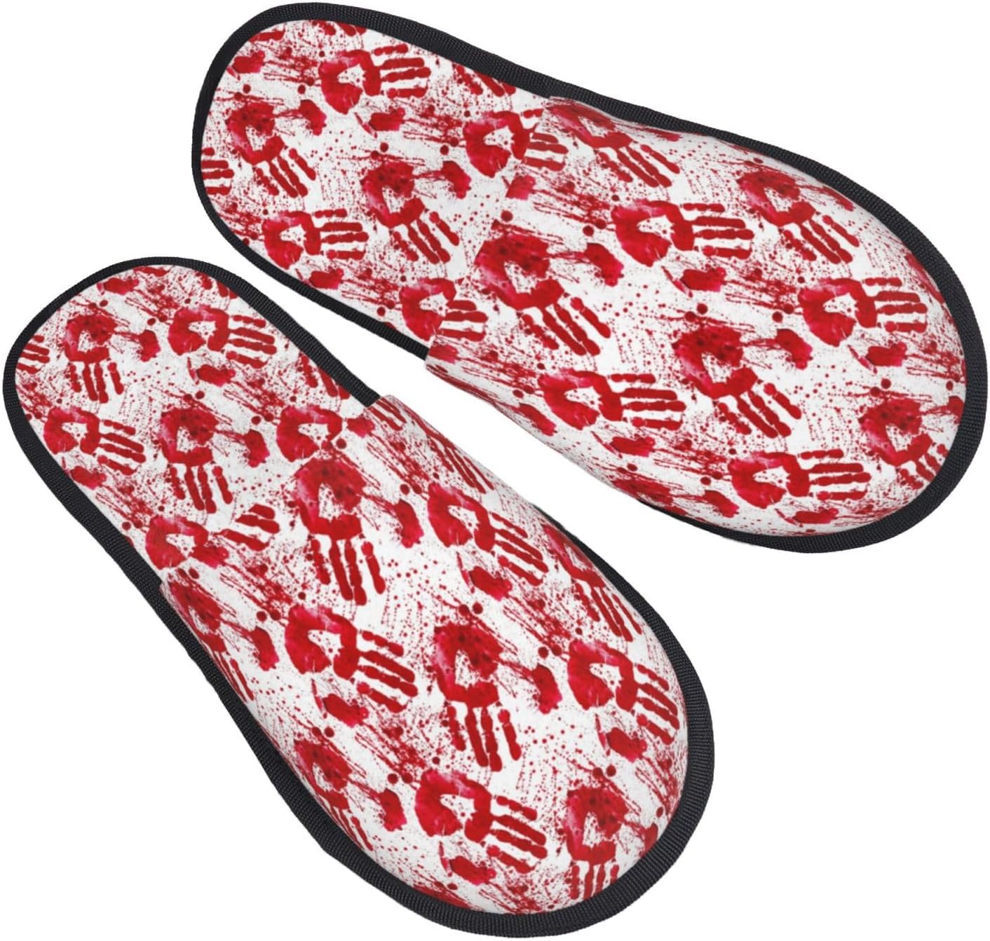 Bloody Hand Print Women Slippe - огляд і ціна Women'S Shoes Hands Free