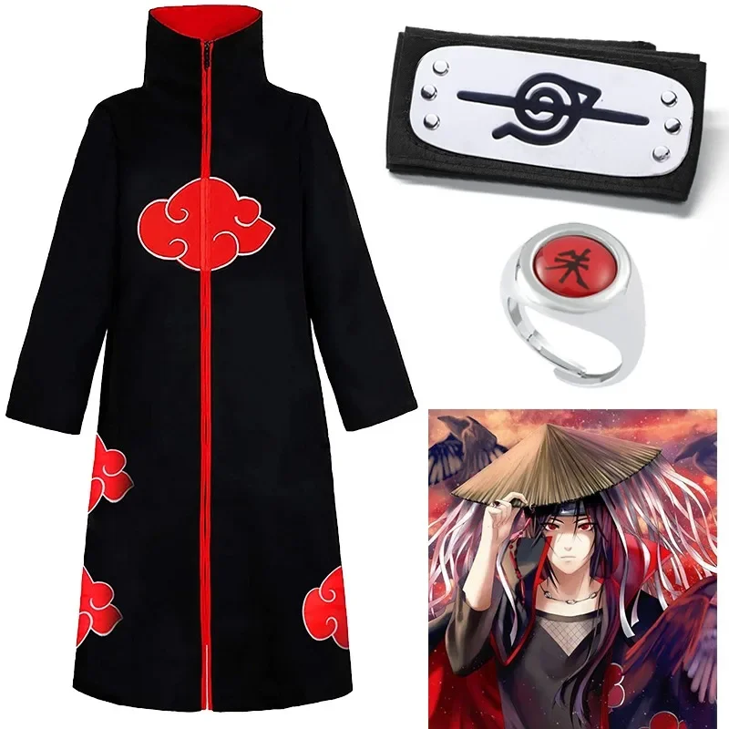Naruto Akatsuki Cosplay Costum - огляд і ціна Women Shoes Xxl