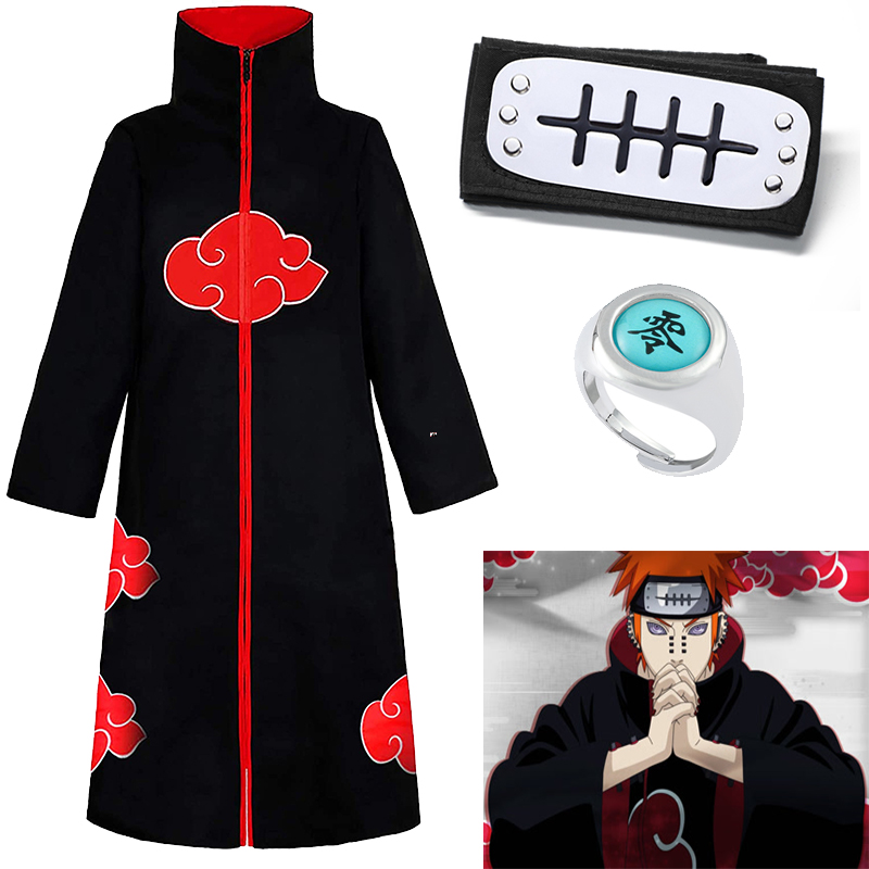 Naruto Akatsuki Cosplay Costum - огляд і ціна Women Shoes Xxl