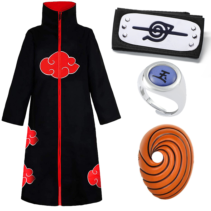 Naruto Akatsuki Cosplay Costum - огляд і ціна Women Shoes Xxl