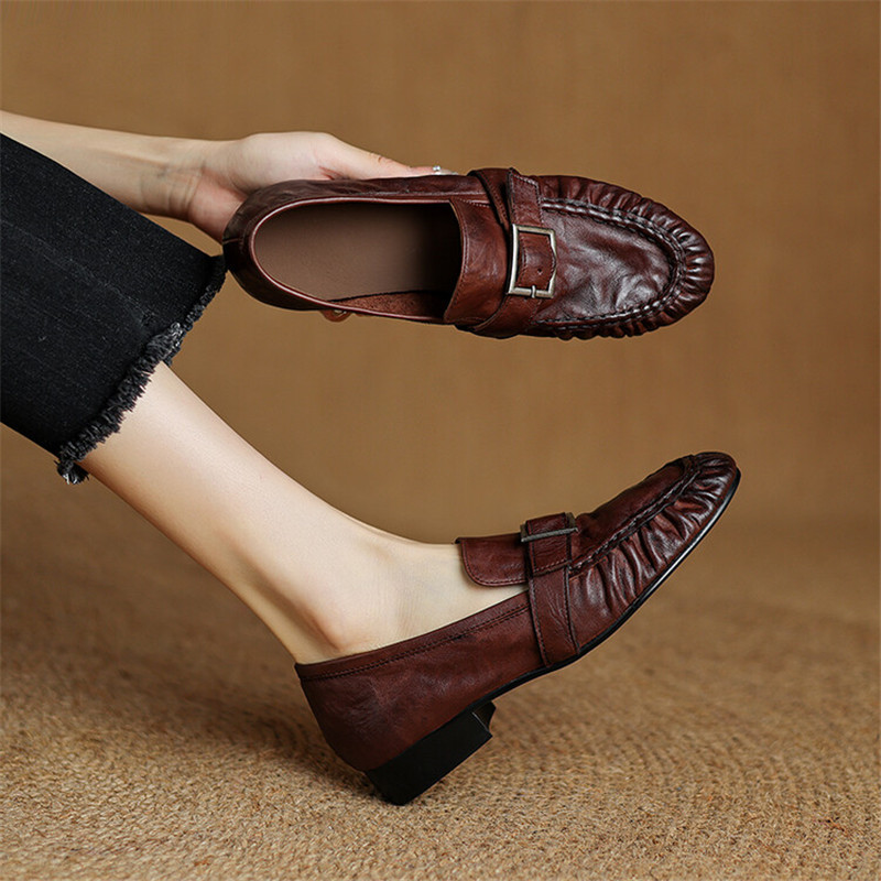 New Autumn Genuine Leather Wom - огляд і ціна Women Shoes Heels