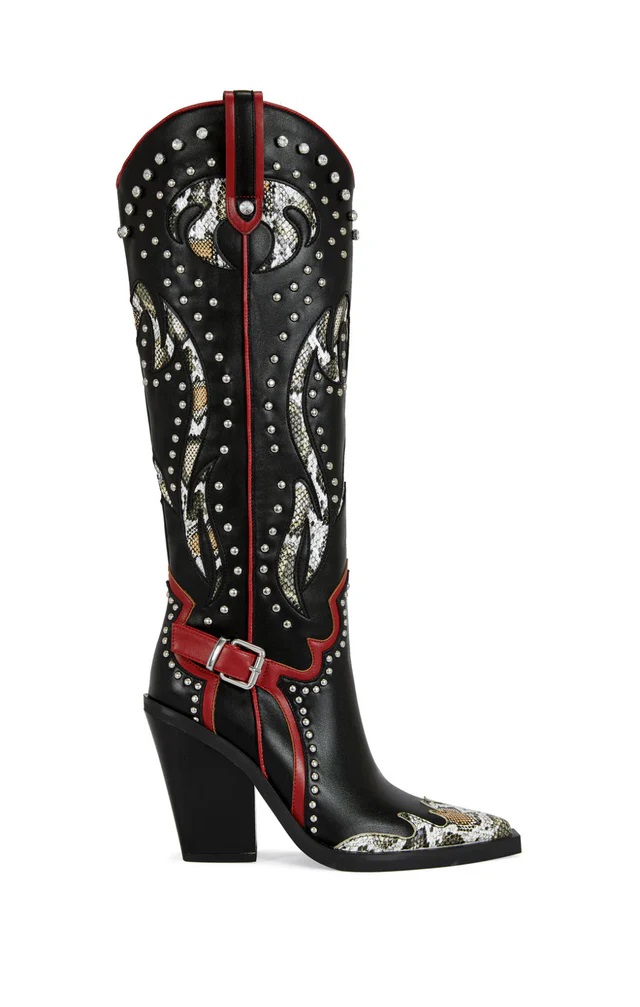 2025 Plus Size 44 Women's Embr - огляд і ціна Western Cowgirl Boot