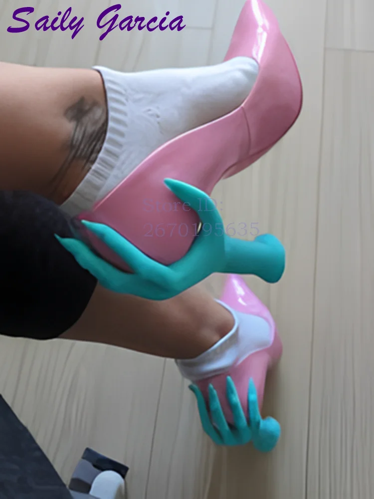 Scary Hand Back Heel Pumps Pin - огляд і ціна Women'S Shoes Hands Free