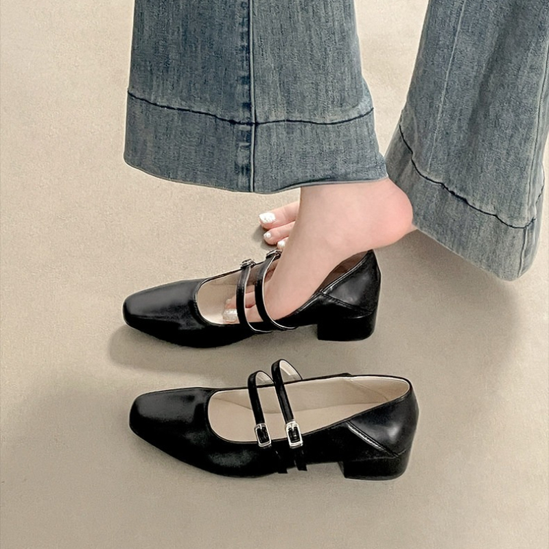Square Toe Low Heel Women Silv - огляд і ціна Women Shoes Heels