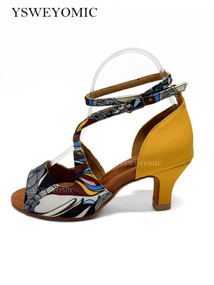 Lower Heel 6cm Ballroom Dance  - огляд і ціна Women Shoes Logo