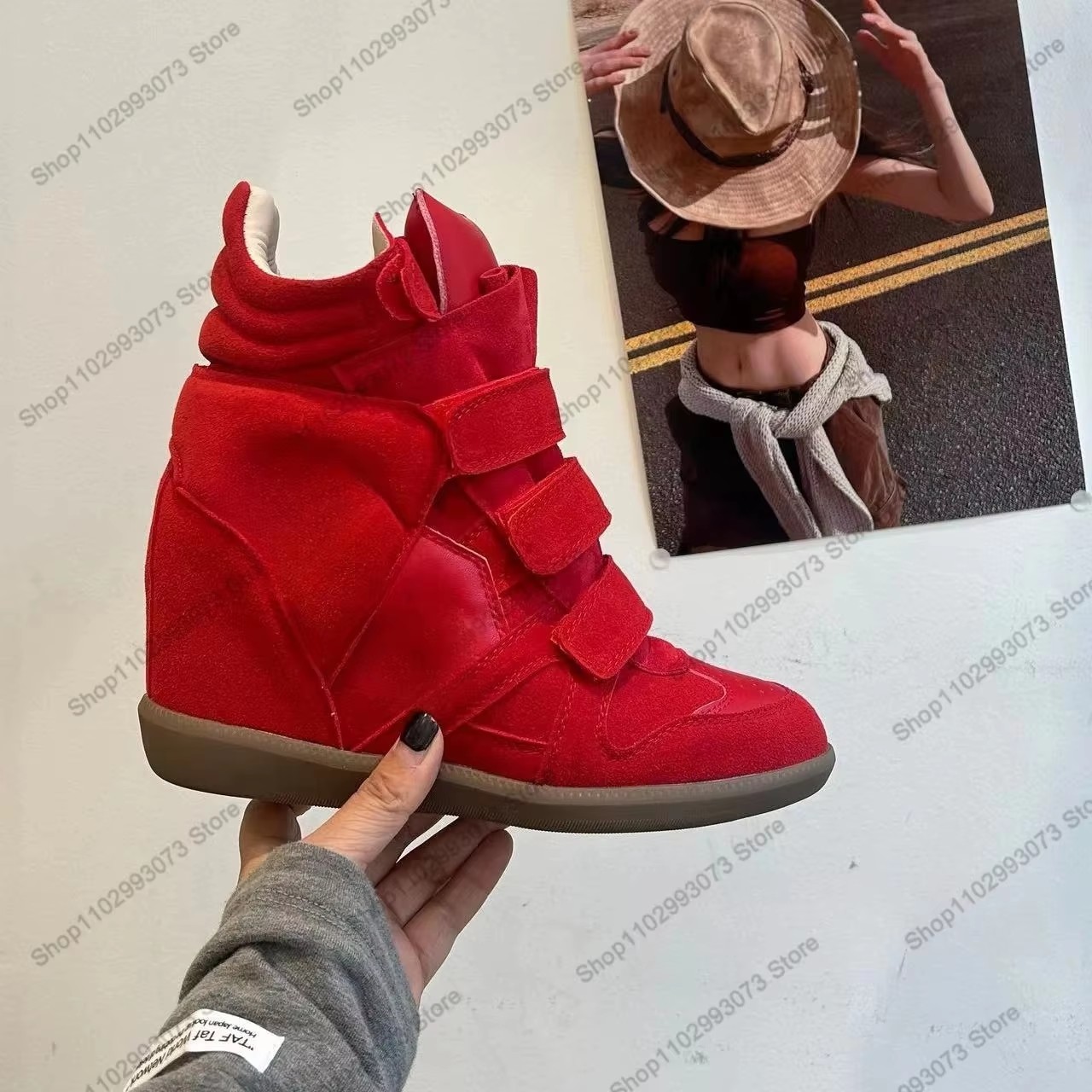 Women Hidden Wedge Heel High‑T - огляд і ціна Block Heel Ankle Boots