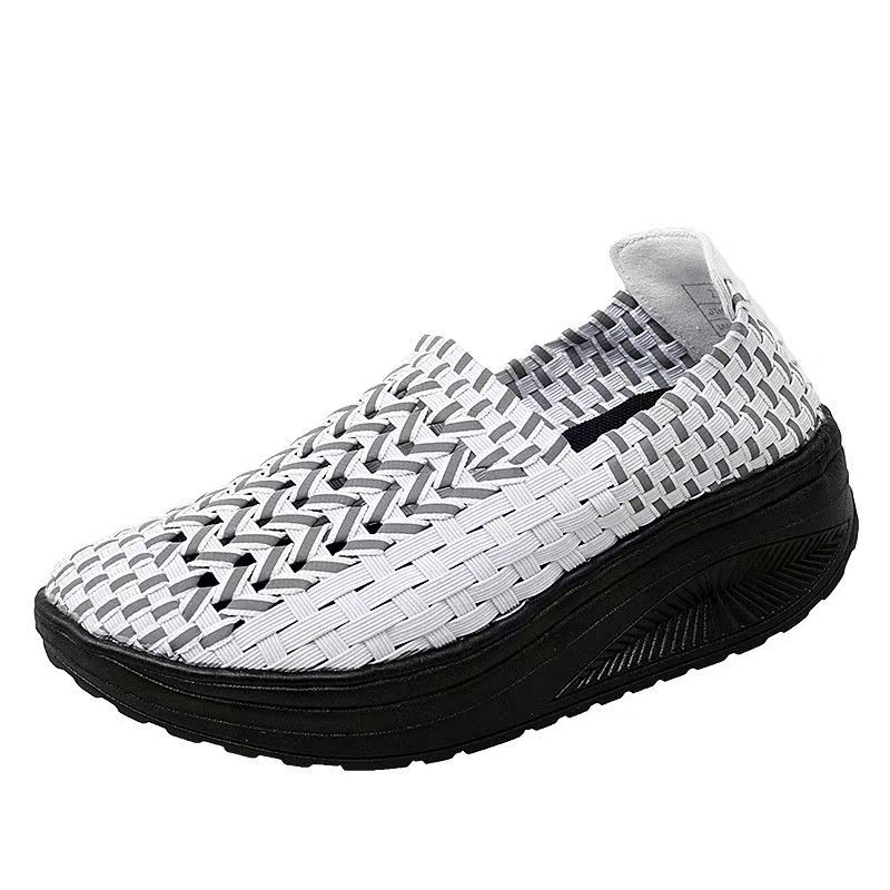 Woman Hand Woven Wedges Casual - огляд і ціна Women'S Shoes Hands Free
